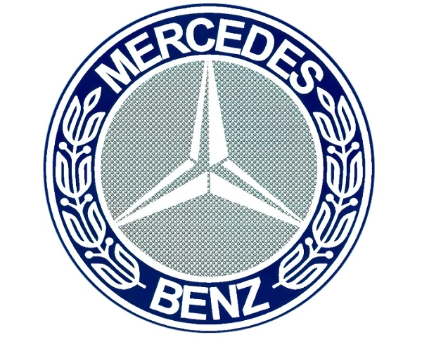 Gammal Daimler-Benz logotyp 1926