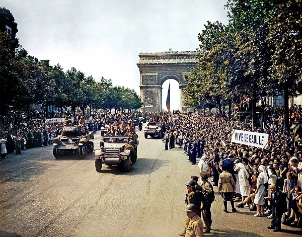 Paris befrielse i augusti 1944