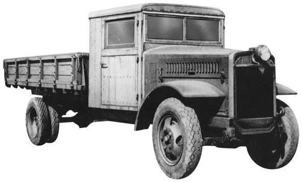 Toyota KC lastbil med en strålkastare 1942