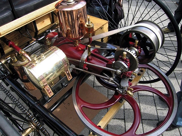 Motor i Benz Patent-Motorwagen