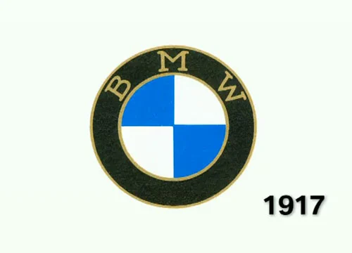 Gammal BMW 2017 logotyp