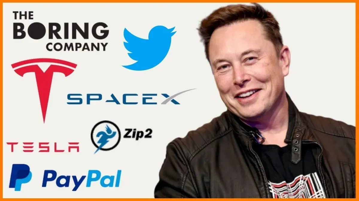Elon Musk och alla hans företags logotyper