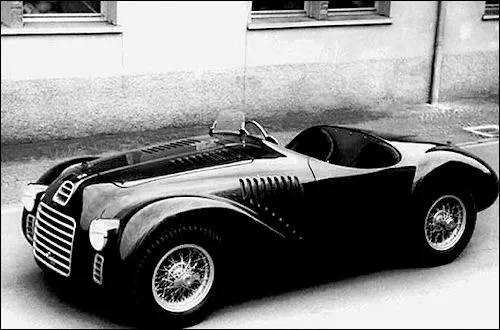 Första racerbilen Ferrari 125S 1947
