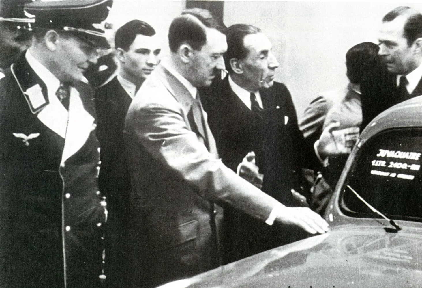 Hermann Göring, Adolf Hitler och Louis Renault - Berlin 1939