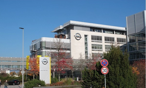 Opels huvudkontor i Ruesselsheim