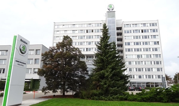 Skodas högkvarter i Mladá Boleslav