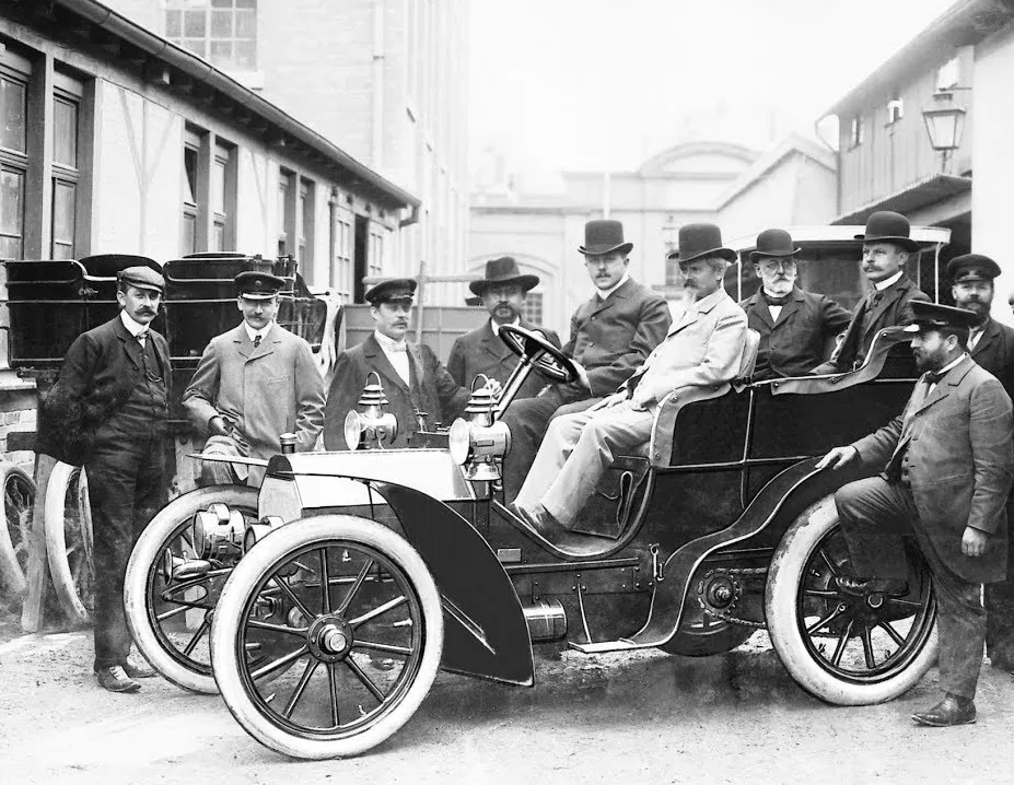 Wilhelm Maybach i Mercedes 1903