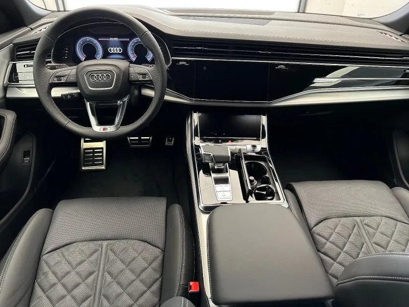 Audi Q8 50 TDI Quattro S-line =NEW= Panorama Гаранция Thumbnail 7