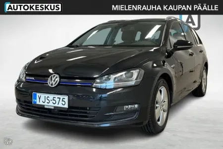 Volkswagen Golf Variant Highline 1,4 TGI 81 kW (110 hv) BLUEMOTION DSG-automaatti *Kaasu/Bensiini-käyttö / Lasikatto / Puolinahkaverhoilu / Adaptiivinen Cruise / Pysäköintitutkat* - Autohuumakorko 1,99%+kulut -