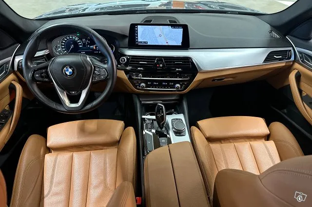 BMW 518 G31 Touring 518d Comfort Limited Edition * P-Kamera / Koukku / Prof.Navi / Ruskeat nahat * Image 7